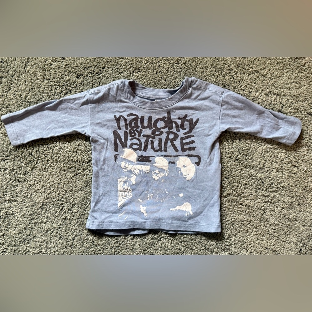 Naughty by Nature Baby Long Sleeve Shirt 3-6 Months